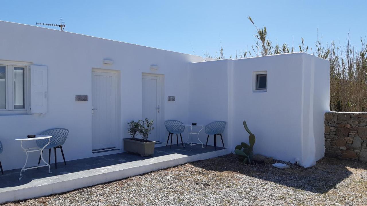 Fortina Mykonos House Klouvas エクステリア 写真