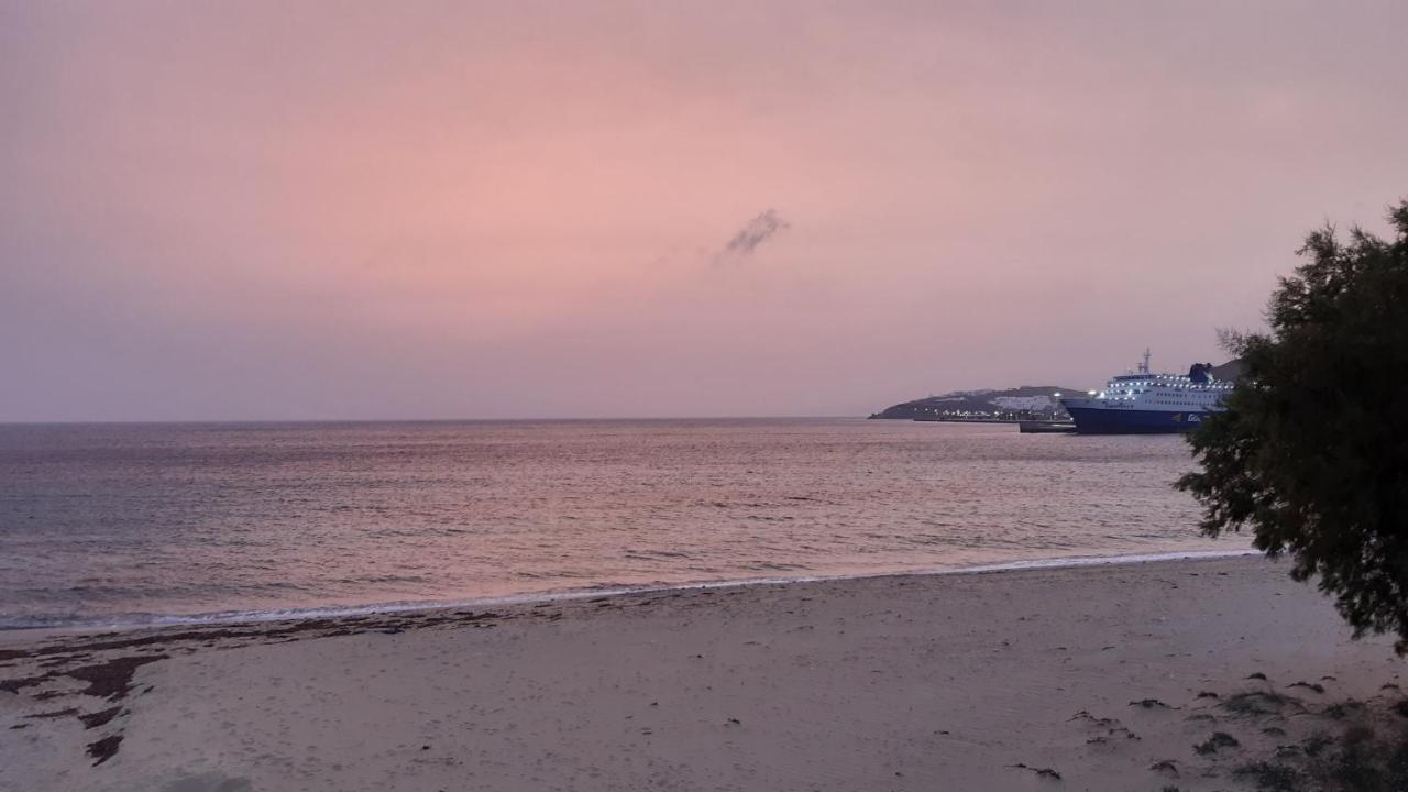 Fortina Mykonos House Klouvas エクステリア 写真