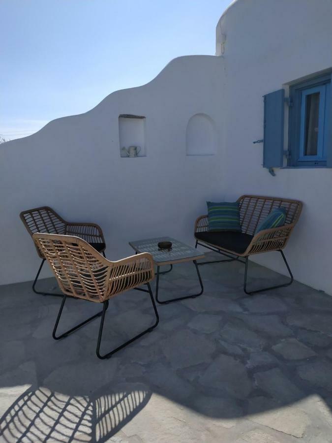 Fortina Mykonos House Klouvas エクステリア 写真
