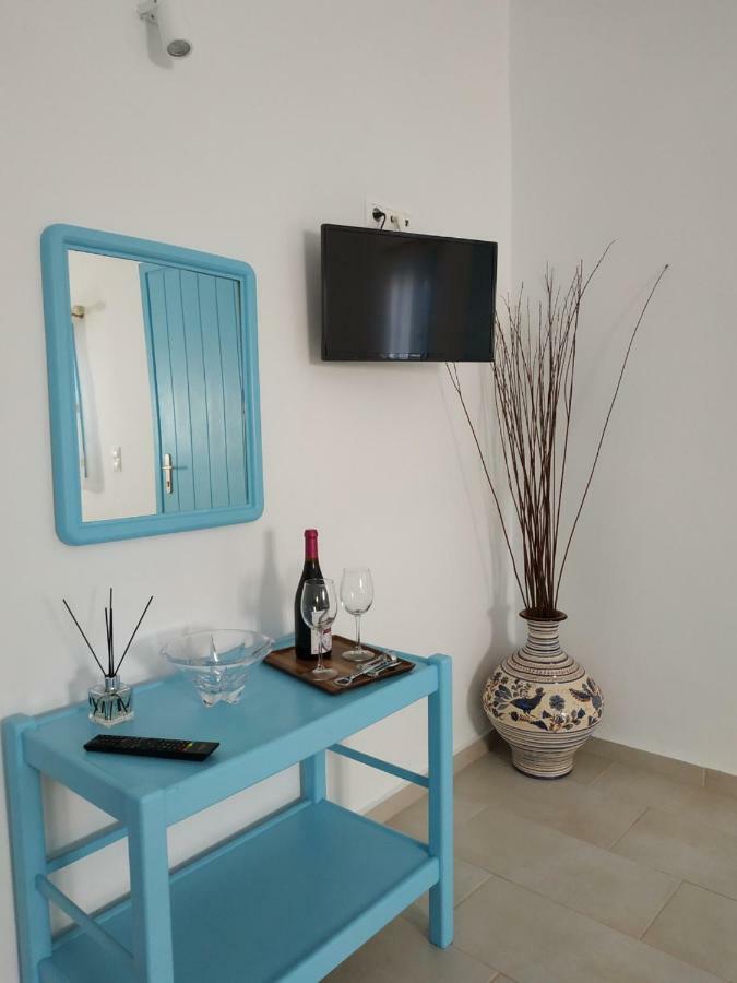 Fortina Mykonos House Klouvas エクステリア 写真